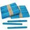 CraftySticks Colored Wood Craft Sticks 4.5 Inch, Red Orange Yellow Green Blue Purple White Black Pink Brown Popsicle Sticks